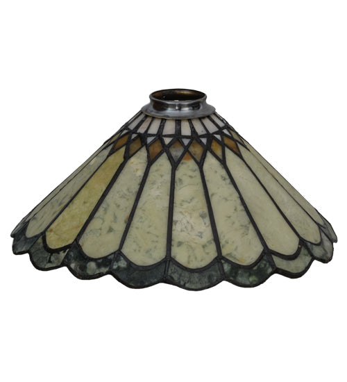 Meyda Lighting Carousel 12" Multi-Colored Jadestone Shade