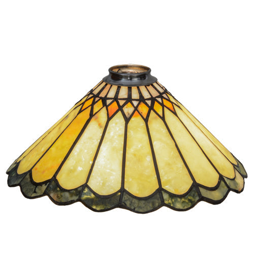 Meyda Lighting Carousel 12" Multi-Colored Jadestone Shade