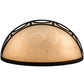 Meyda Lighting Carousel 18" 2-Light Oil Rubbed Bronze Wall Sconce With Beige Fleshtone Idalight Shade Glass