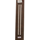 Meyda Lighting Carousel 8" LED Antique Rust Wall Sconce With Beige Sahara Taupe Idalight Shade Glass