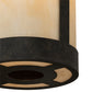 Meyda Lighting Cartier 10" 4-Light Golden Bronze Pendant Light With Beige Sahara Taupe Idalight Shade