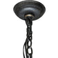 Meyda Lighting Cartier 10" 4-Light Golden Bronze Pendant Light With Beige Sahara Taupe Idalight Shade
