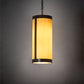 Meyda Lighting Cartier 10" Timeless Bronze Pendant Light With Amber Tawnyrock Idalight Shade