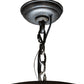 Meyda Lighting Cartier 16" 5-Light Golden Bronze Pendant Light With Beige Sahara Taupe Idalight Shade