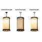 Meyda Lighting Cartier 16" 5-Light Golden Bronze Pendant Light With Beige Sahara Taupe Idalight Shade