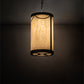 Meyda Lighting Cartier 16" 5-Light Golden Bronze Pendant Light With Beige Sahara Taupe Idalight Shade