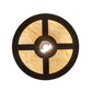 Meyda Lighting Cartier 16" 5-Light Golden Bronze Pendant Light With Beige Sahara Taupe Idalight Shade