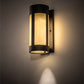 Meyda Lighting Cartier 5" Oil Rubbed Bronze Wall Sconce With Creme Carrara Idalight Shade