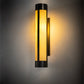 Meyda Lighting Cartier 6" Timeless Bronze Wall Sconce With Beige Tawnyrock Idalight Shade