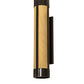Meyda Lighting Cartier 6" Timeless Bronze Wall Sconce With Beige Tawnyrock Idalight Shade