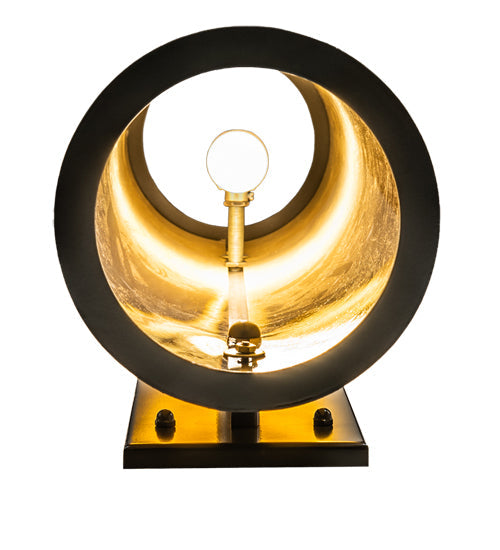Meyda Lighting Cartier 6" Timeless Bronze Wall Sconce With Beige Tawnyrock Idalight Shade