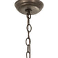 Meyda Lighting Cartier 7" Oil Rubbed Bronze Mini Pendant Light With Creme Carrara Idalight Shade