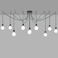 Meyda Lighting Castiliolite 120" 10-Light Rokusho Pendant Light With White Shade Glass