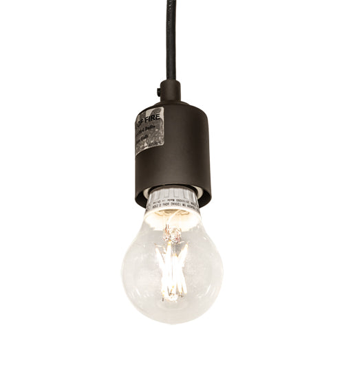 Meyda Lighting Castiliolite 120" 12-Light Oil Rubbed Bronze Pendant Light With White Shade Glass