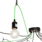 Meyda Lighting Castiliolite 218830 120" 12-Light Solar Black Pendant Light