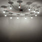 Meyda Lighting Castiliolite 218832 120" 12-Light Solar Black Pendant Light