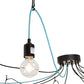 Meyda Lighting Castiliolite 218833 120" 12-Light Solar Black Pendant Light