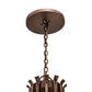 Meyda Lighting Castilla 62" 21-Light 3-Tier Mahogany Bronze Chandelier