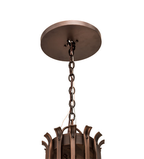 Meyda Lighting Castilla 62" 21-Light 3-Tier Mahogany Bronze Chandelier