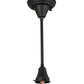 Meyda Lighting Castle 6" Craftsman Brown Butterfly Orb Mini Pendant Light With Amber Shade Glass