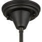 Meyda Lighting Castle 6" Craftsman Brown Butterfly Orb Mini Pendant Light With Amber Shade Glass