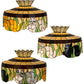 Meyda Lighting Cat 78062 20" Multi-Colored Shade Glass