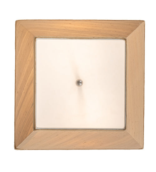 Meyda Lighting Cesta 23" 2-Light Brushed Nickel Semi-flush Mount Ceiling Light With Ralph Lauren Textrene And Statuario Idalight Shade