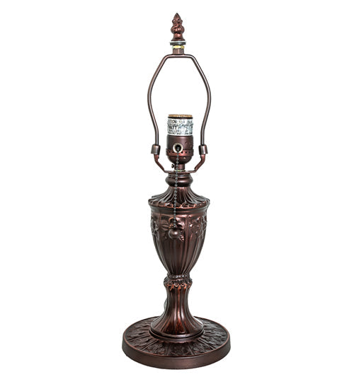 Meyda Lighting Chalice 10" Mahogany Bronze Table Lamp Base