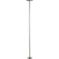Meyda Lighting Chambord Swirl 18" Brushed Nickel Pendant Light With Violet Fused Shade Glass