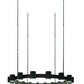 Meyda Lighting Chappell 180" 18-Light Wrought Iron Chandelier