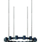 Meyda Lighting Chappell 180" 18-Light Wrought Iron Chandelier