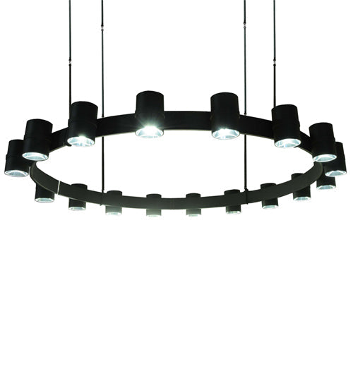 Meyda Lighting Chappell 180" 18-Light Wrought Iron Chandelier