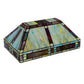 Meyda Lighting Chaves 20" Multi-Colored Stained Glass