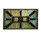 Meyda Lighting Chaves 20" Multi-Colored Stained Glass