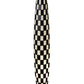 Meyda Lighting Checkers 6" Black & White Shade Glass