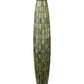 Meyda Lighting Checkers 7" Tortoise Shell Beige & Wispy Sky Beige Tube Shade Glass