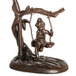Meyda Lighting Cherub 16" Timeless Bronze On Swing Accent Table Lamp Base