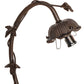 Meyda Lighting Cherub 16" Timeless Bronze On Swing Accent Table Lamp Base