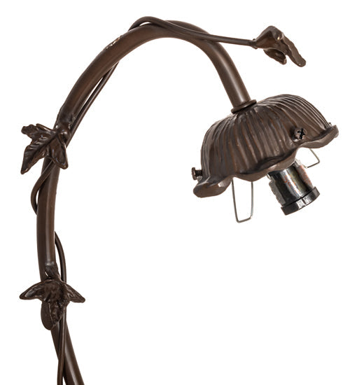 Meyda Lighting Cherub 16" Timeless Bronze On Swing Accent Table Lamp Base