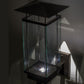 Meyda Lighting Chiaro 11" Exterior Oil Rubbed Bronze Wall Sconce With Clear Shade Glass
