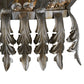 Meyda Lighting Chrisanne 17" 2-Light Antique Silver Wall Sconce With Crystal Shade Glass