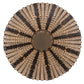 Meyda Lighting Chrisanne 32" 6-Light Chestnut Flush Mount Light With Crystal Shade Glass