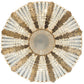 Meyda Lighting Chrisanne 33" 5-Light Pompeii Gold Flush Mount Light With Clear Crystal Beads Shade
