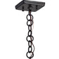 Meyda Lighting Church Street 14" Craftsman Brown Pendant Light With Amber Mica Shade Glass