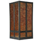 Meyda Lighting Church Street 58" 7-Light Craftsman Brown Chandelier With Amber Mica Shade Glass