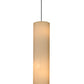 Meyda Lighting Cilindro 10" 3-Light Pendant Light With Beige Shade