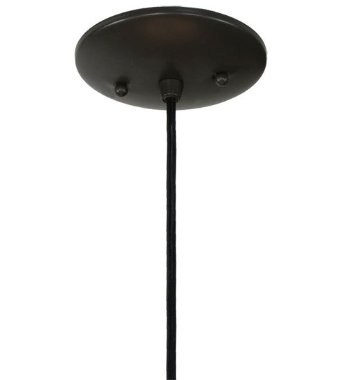 Meyda Lighting Cilindro 10" 3-Light Pendant Light With Beige Shade