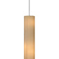 Meyda Lighting Cilindro 10" 3-Light Pendant Light With Beige Shade