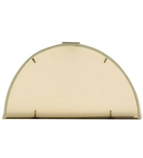 Meyda Lighting Cilindro 10" Nickel Wall Sconce With White Textrene Shade Glass