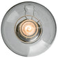 Meyda Lighting Cilindro 10" Silver Bola Mini Pendant Light With Clear Shade Glass